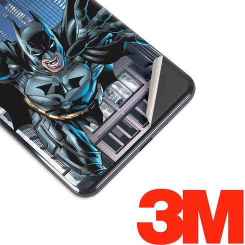 DC Comics Batman Dark Knight Comic Art Action Pose Google Pixel 3 XL Skin